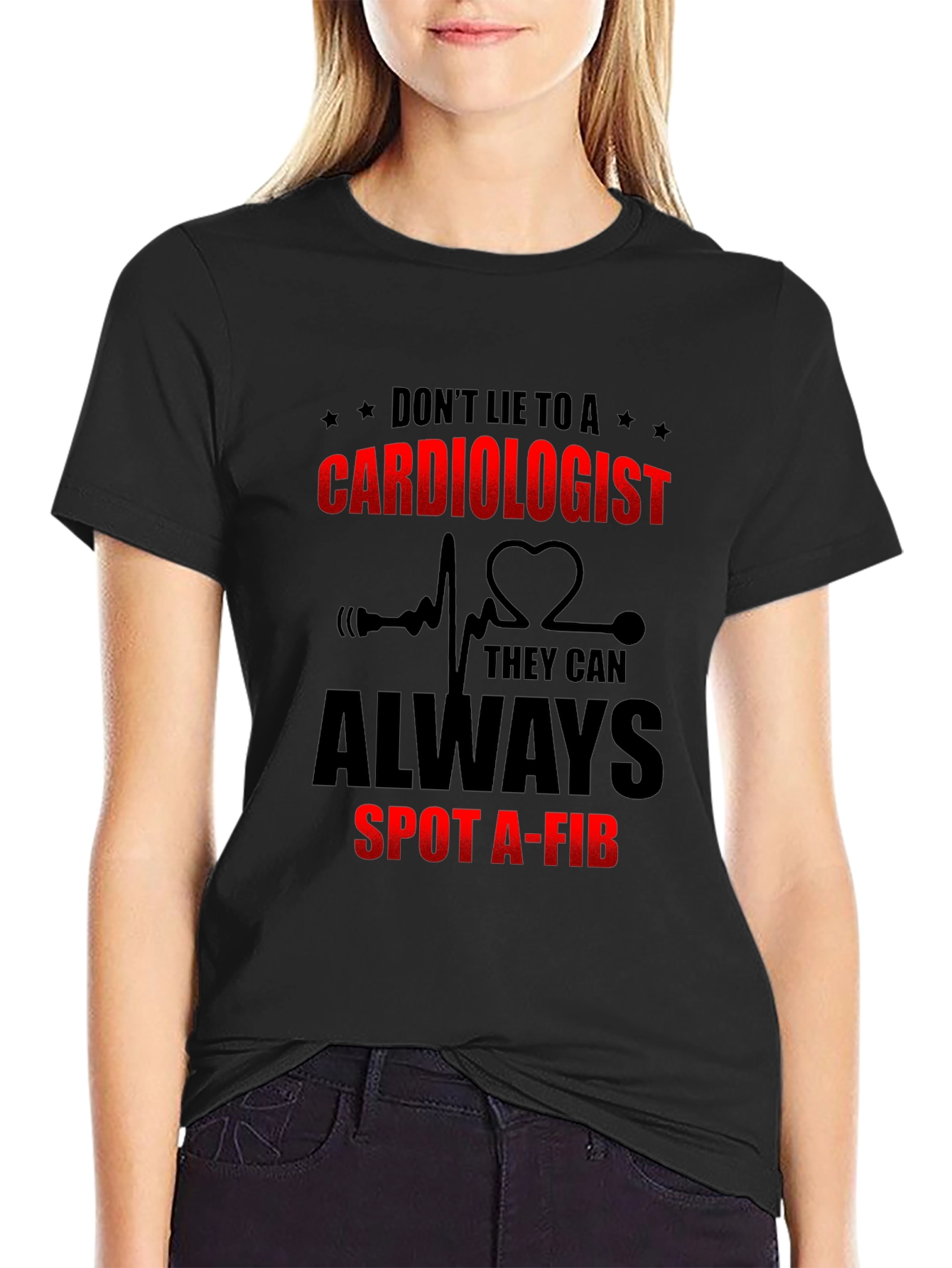 Cardiologist Spot a-fib T-Shirt