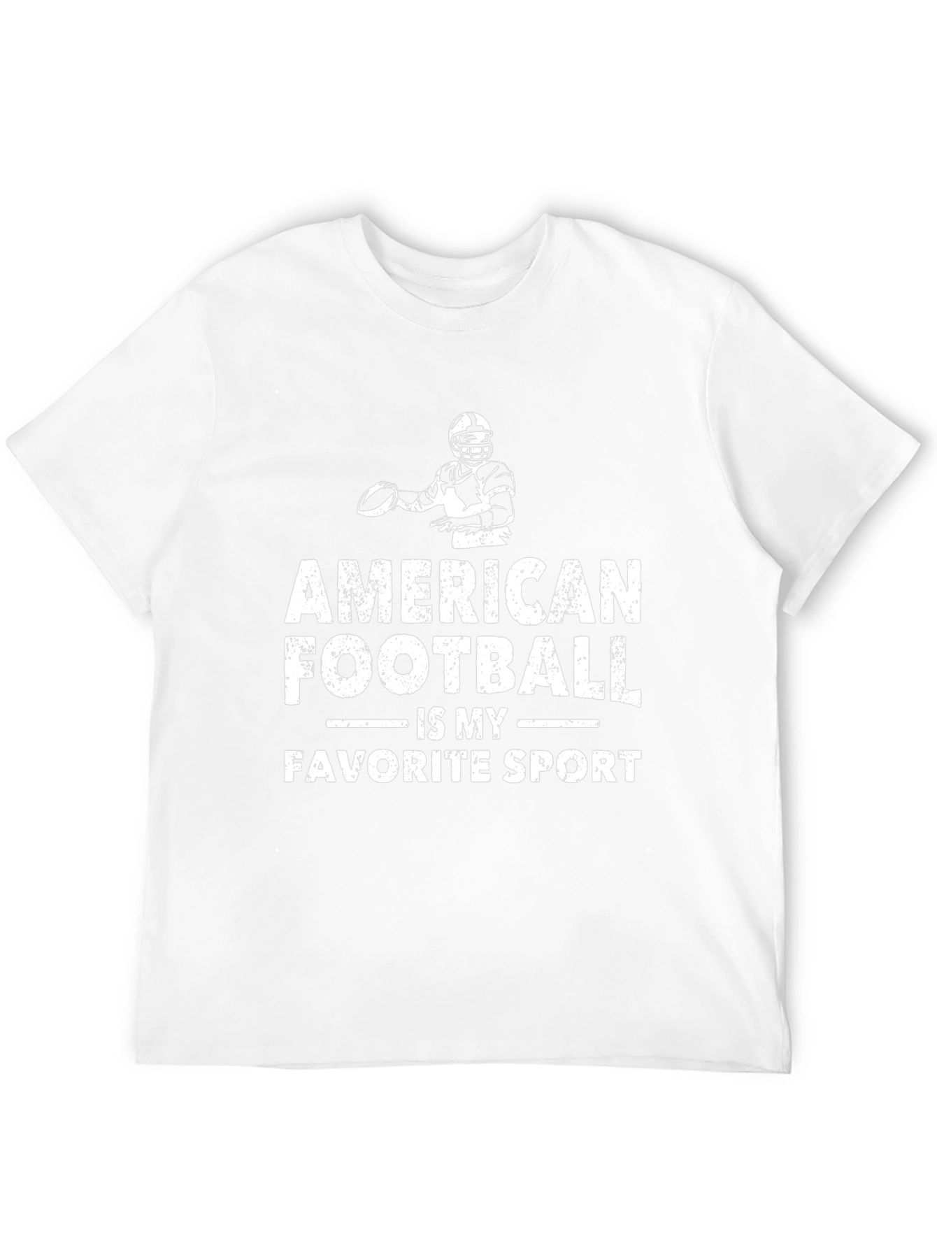American Football T-Shirt: Favorite Sport Tee