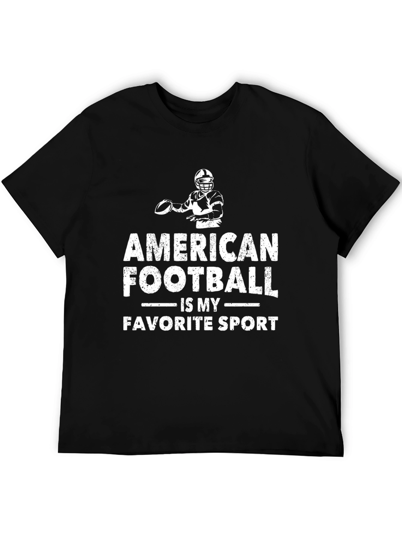 American Football T-Shirt: Favorite Sport Tee