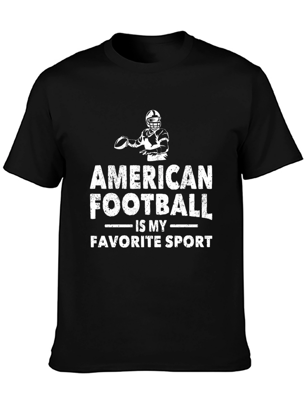 American Football T-Shirt: Favorite Sport Tee