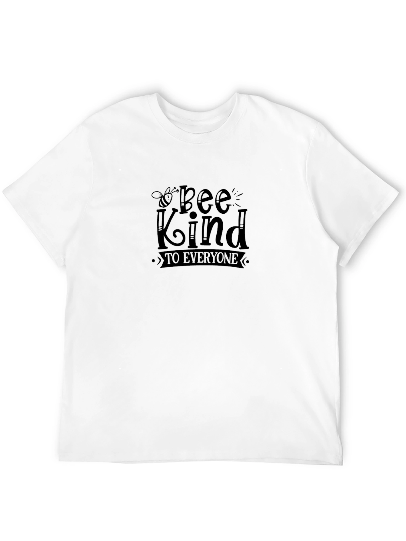 Bee Kind To Everyone Black T-Shirt