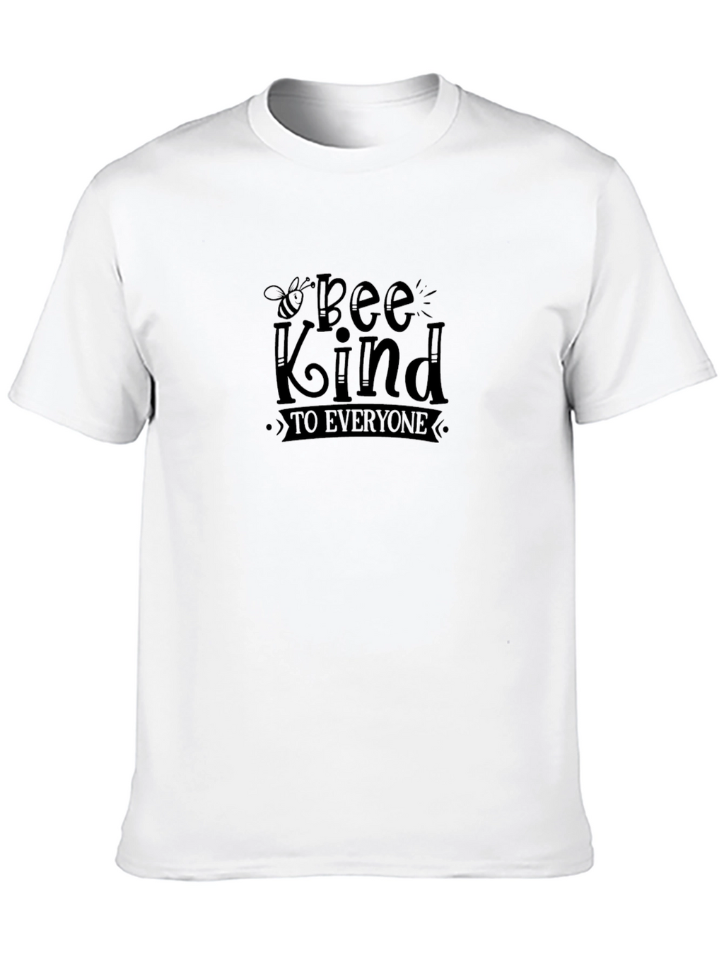 Bee Kind To Everyone Black T-Shirt