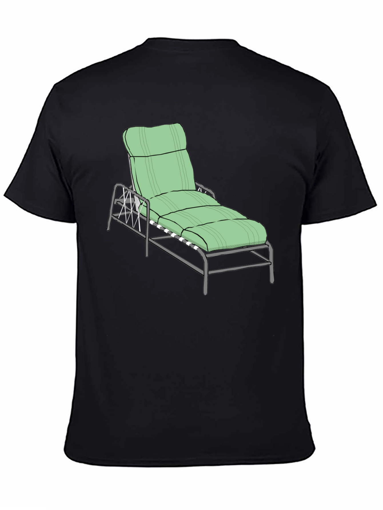 Relaxing Lounger Graphic Tee - Beach Vibes!