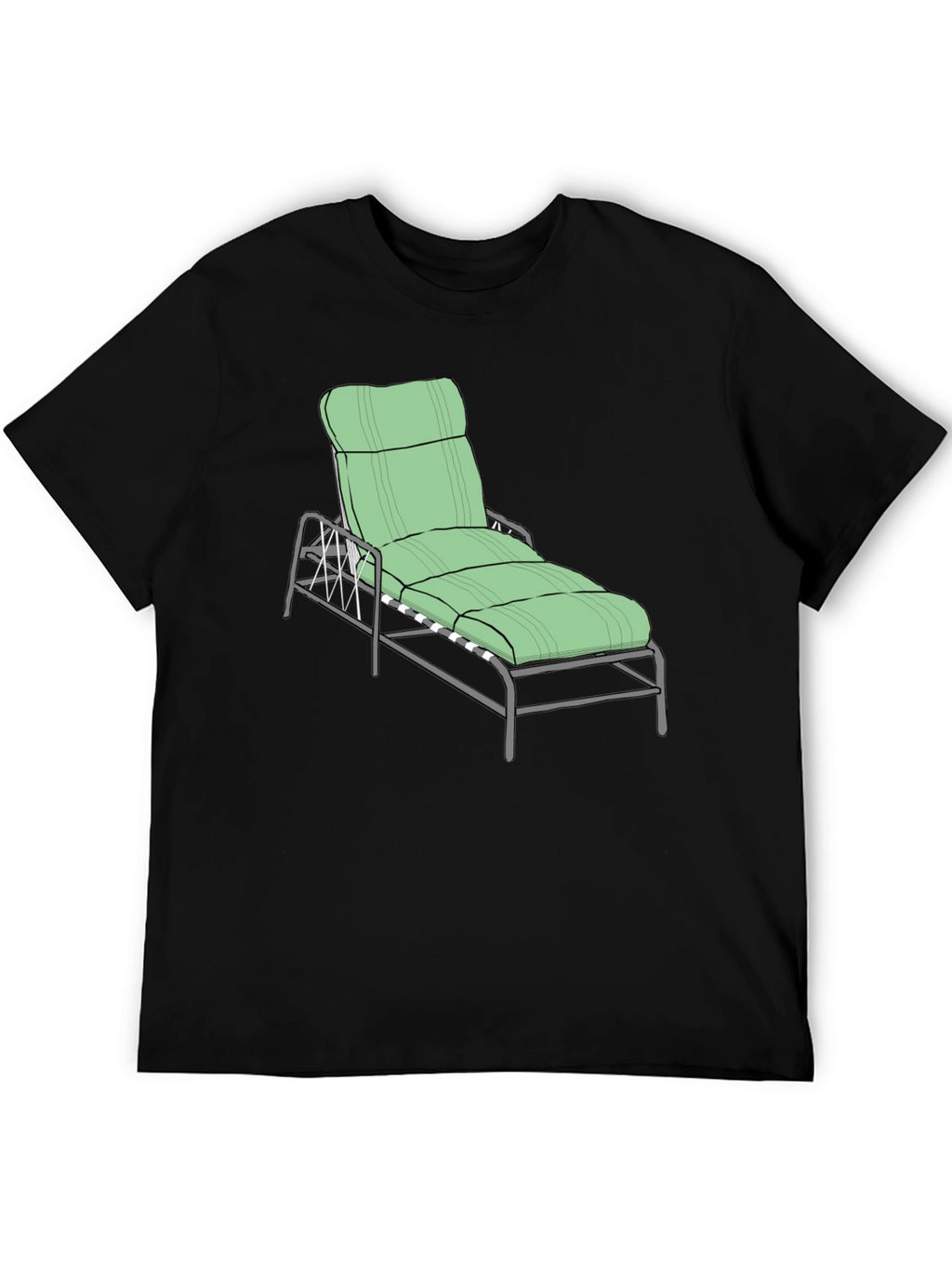 Relaxing Lounger Graphic Tee - Beach Vibes!