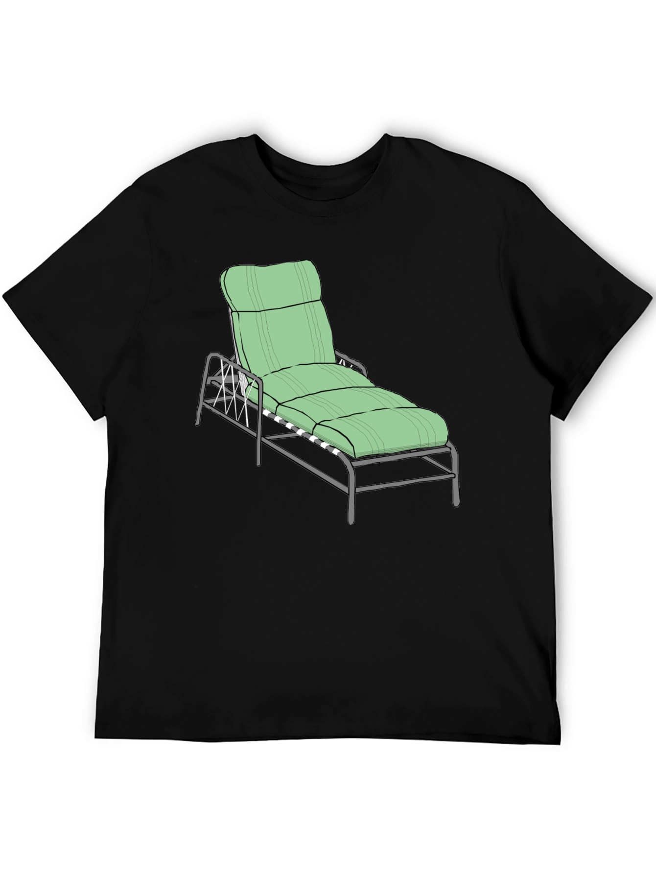 Relaxing Lounger Graphic Tee - Beach Vibes!