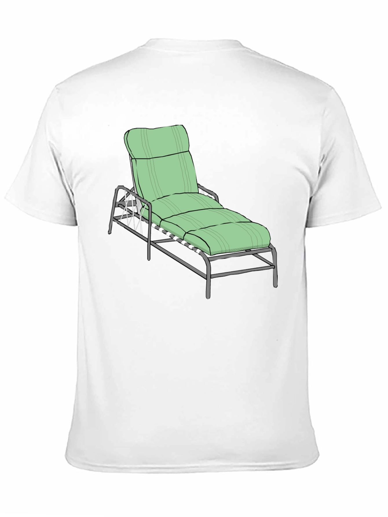 Relaxing Lounger Graphic Tee - Beach Vibes!