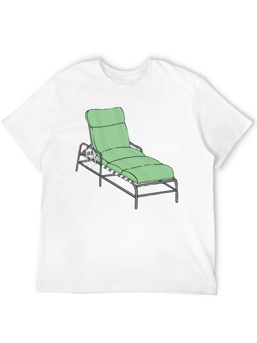 Relaxing Lounger Graphic Tee - Beach Vibes!