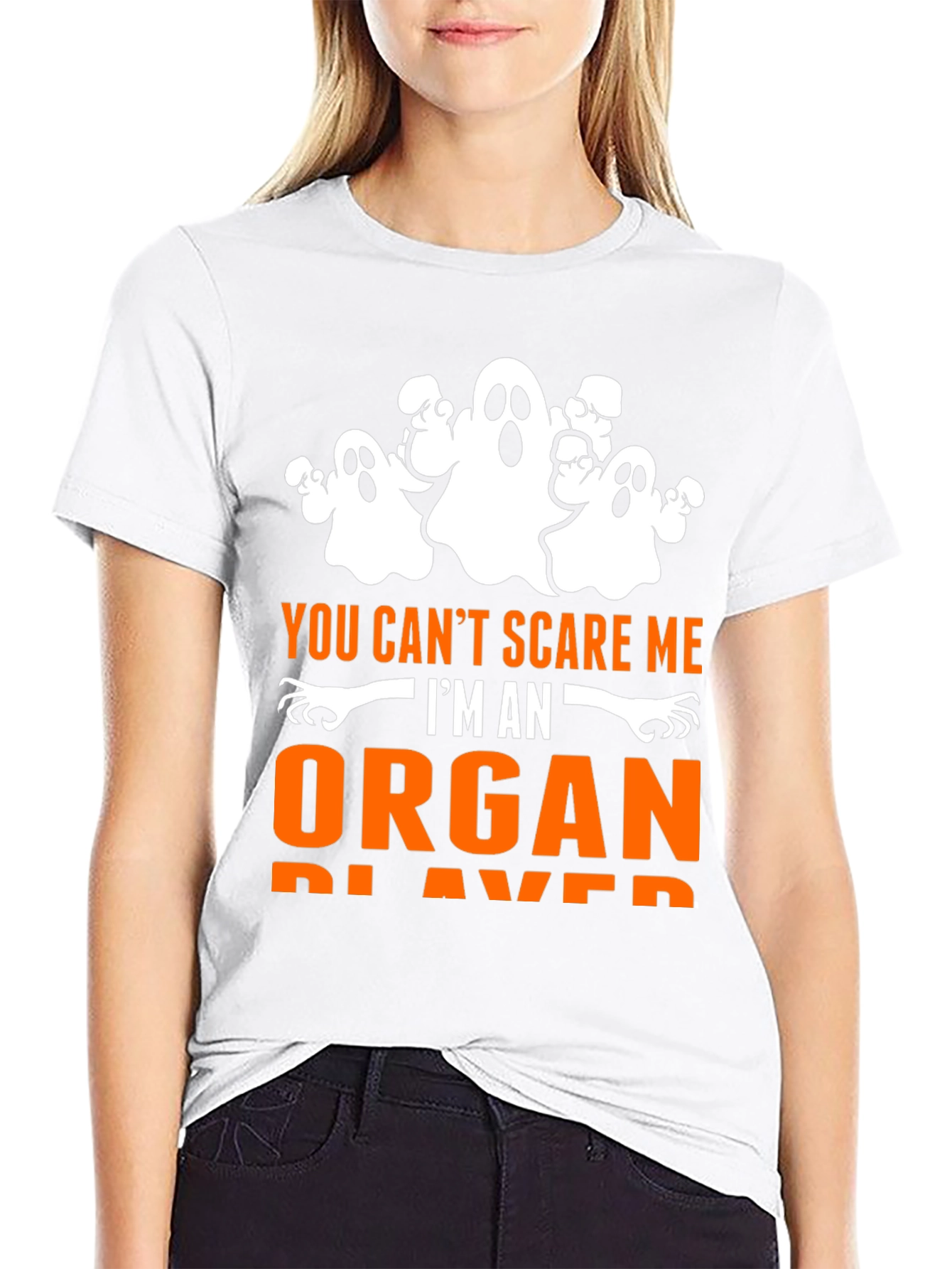 Funny Organ Player Halloween T-Shirt