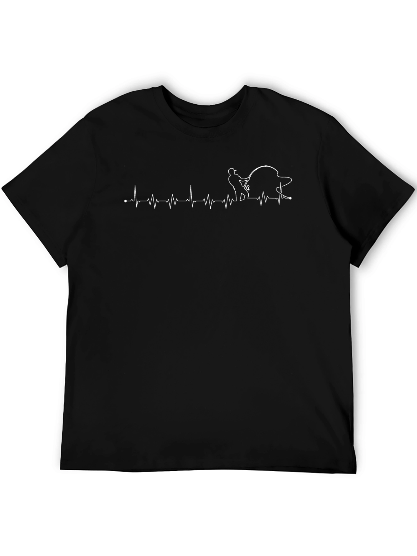 Fishing Heartbeat T-Shirt - Anglers Pulse