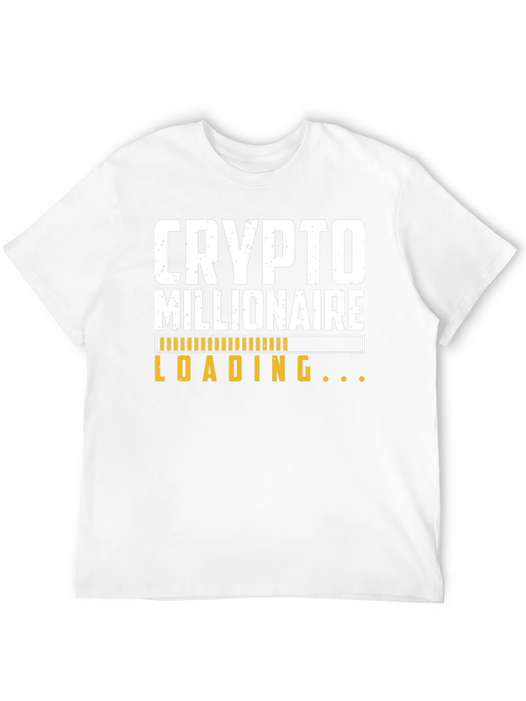 Crypto Millionaire Loading Black T-Shirt