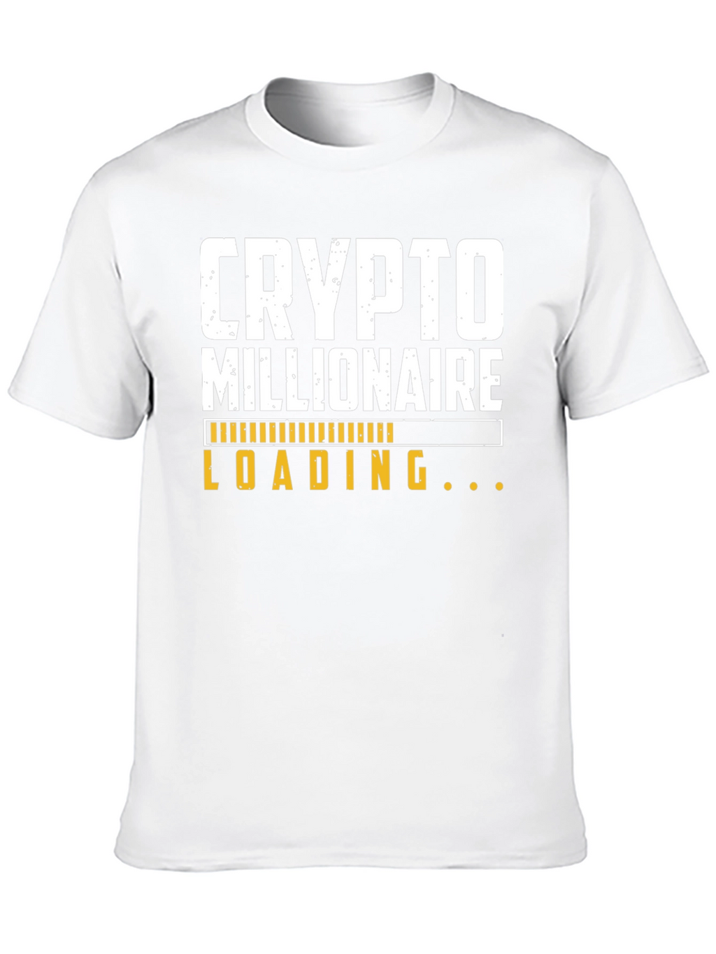 Crypto Millionaire Loading Black T-Shirt
