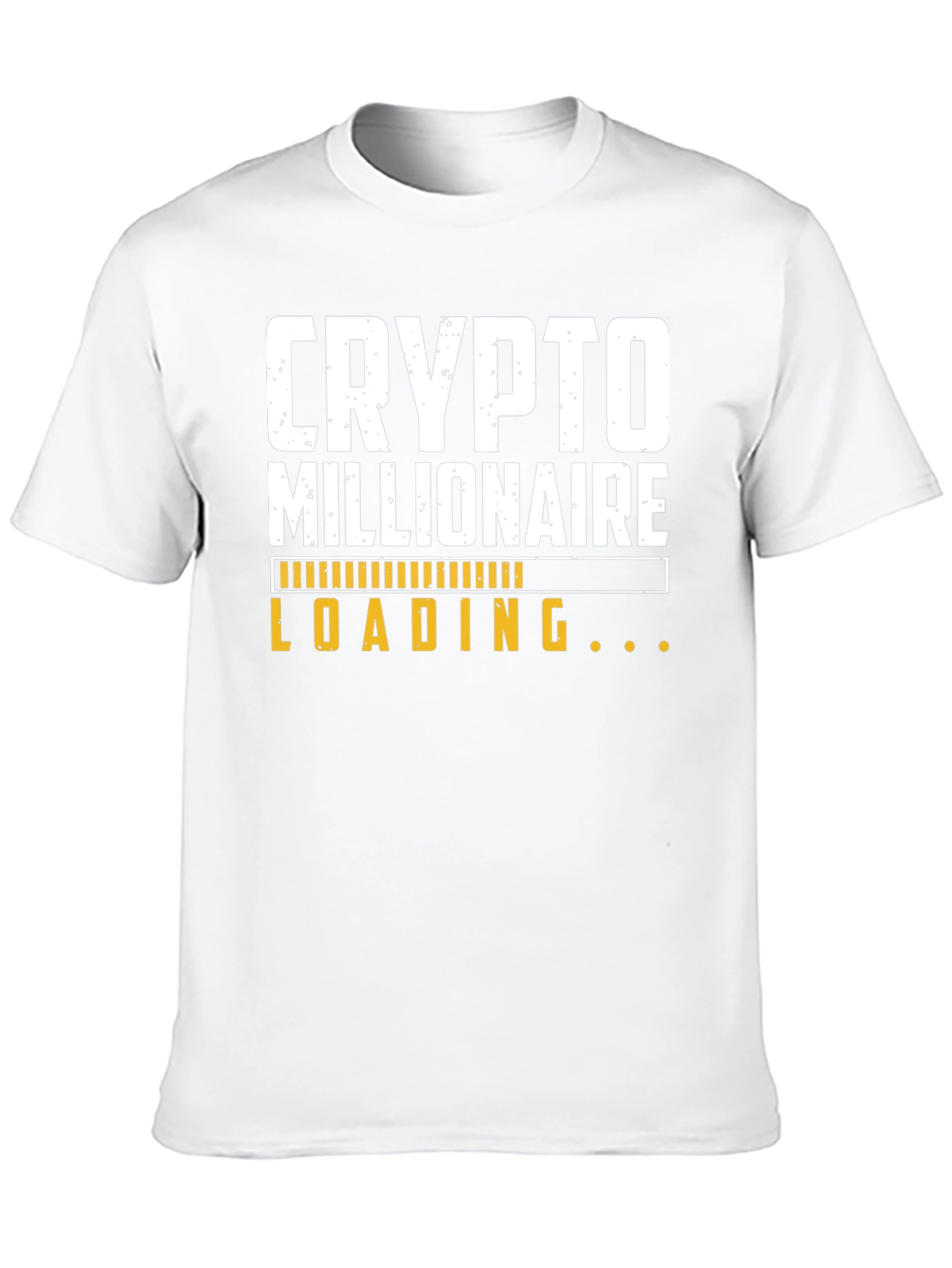 Crypto Millionaire Loading Black T-Shirt