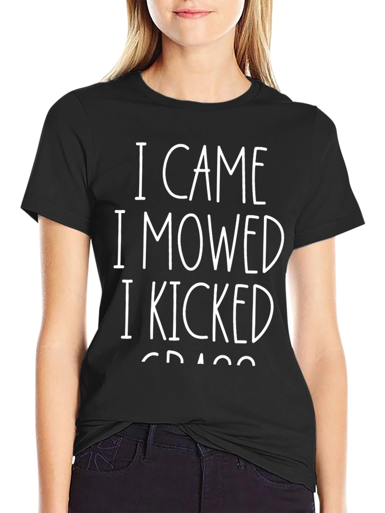 I Came I Mowed I Kicked Grass T-Shirt