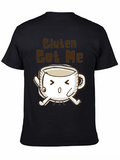 Gluten Got Me Mug Cartoon T-Shirt