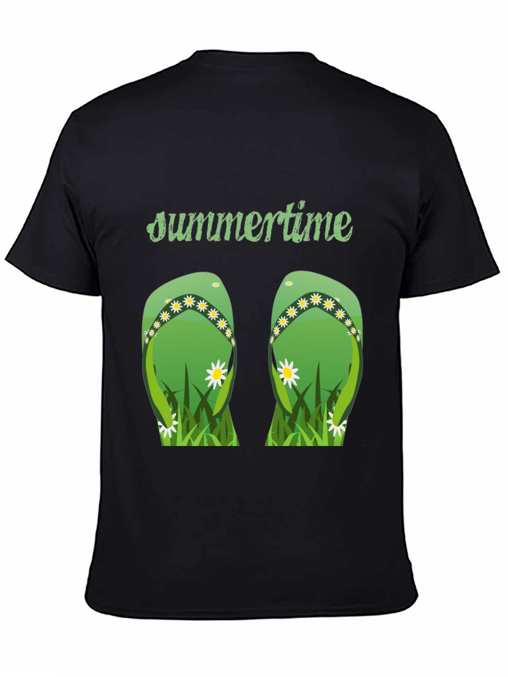 Summertime Flip Flop Graphic Tee