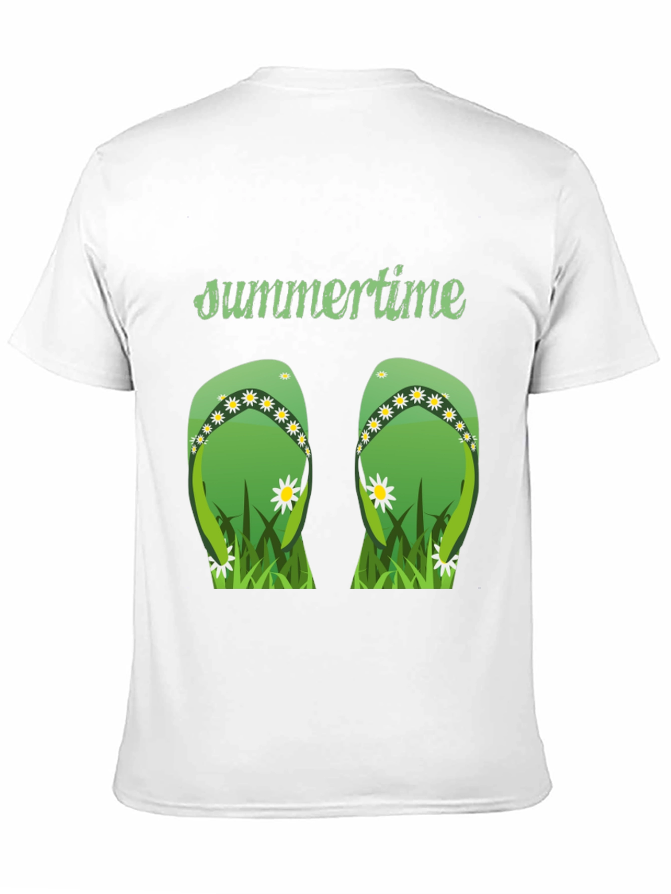 Summertime Flip Flop Graphic Tee