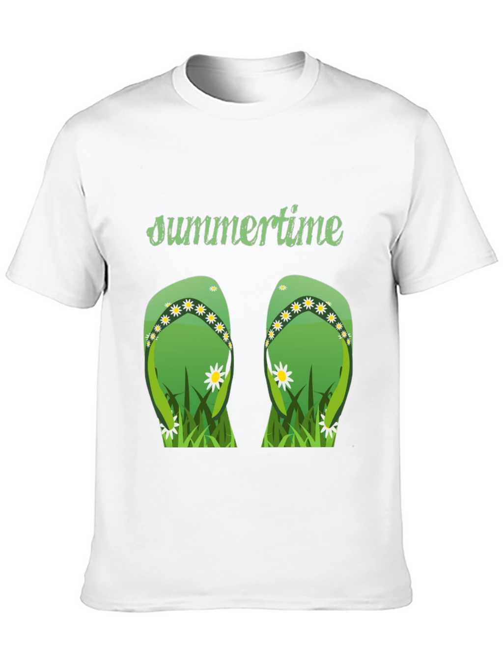 Summertime Flip Flop Graphic Tee