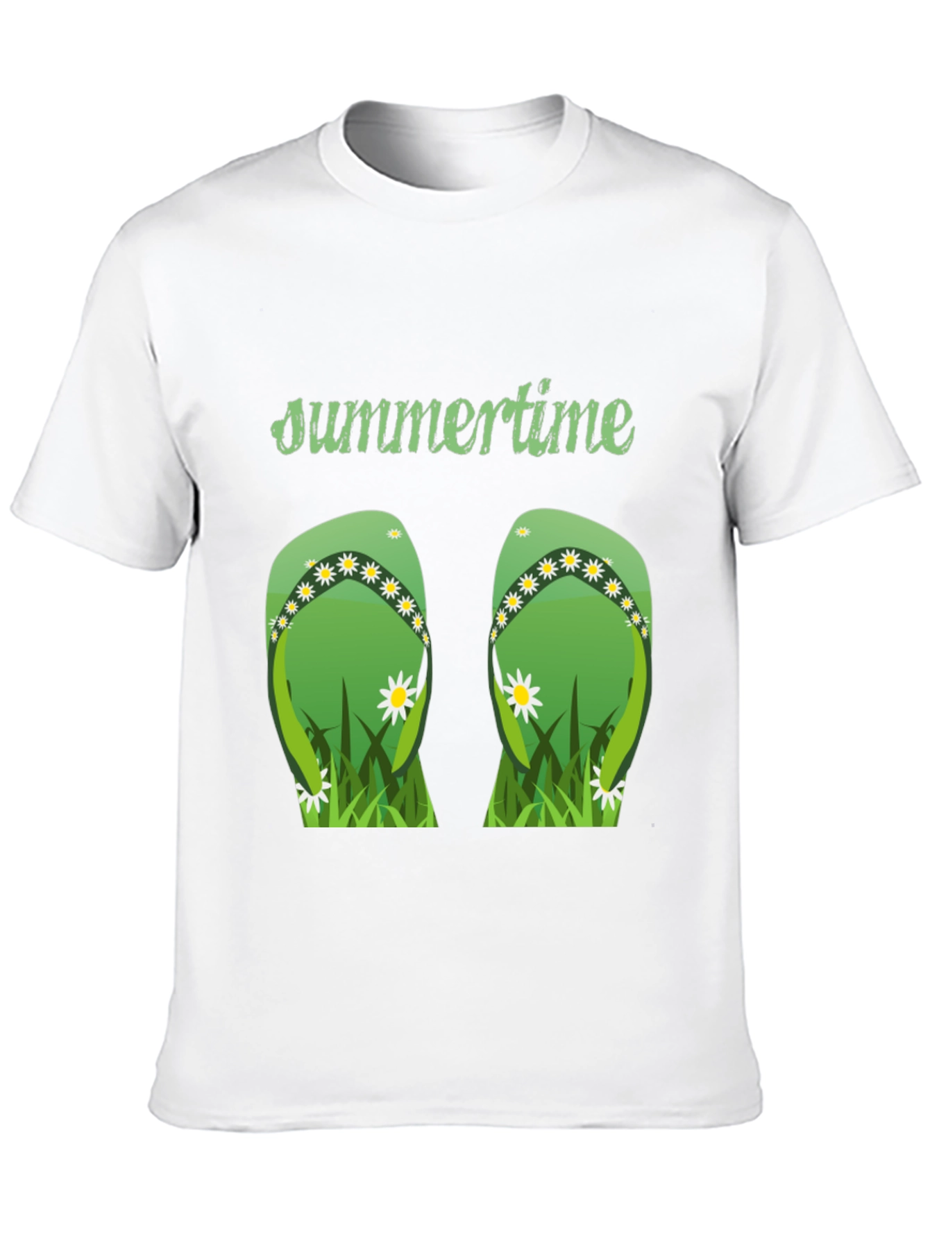 Summertime Flip Flop Graphic Tee