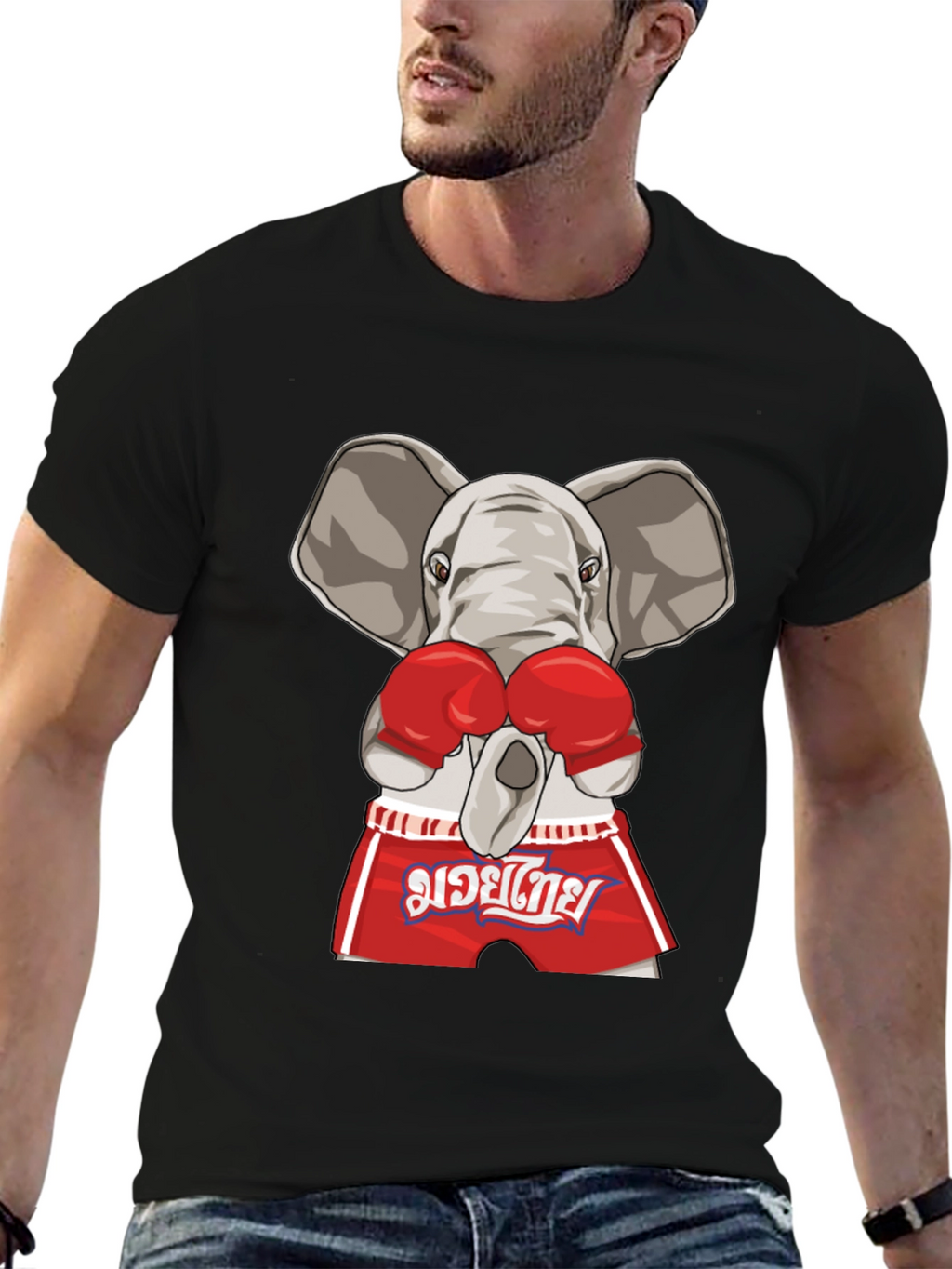 Elephant Muay Thai Boxing T-Shirt