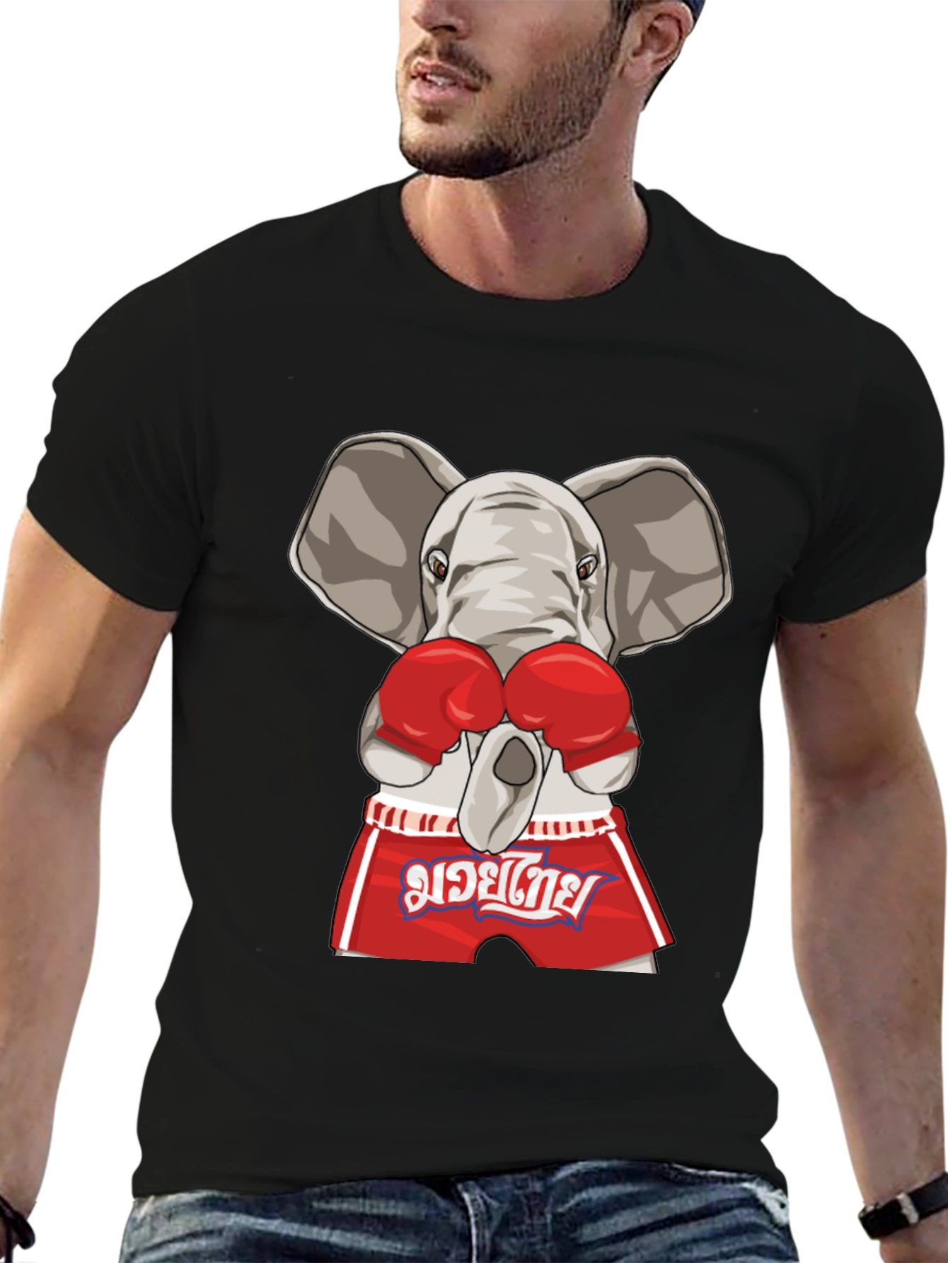 Elephant Muay Thai Boxing T-Shirt