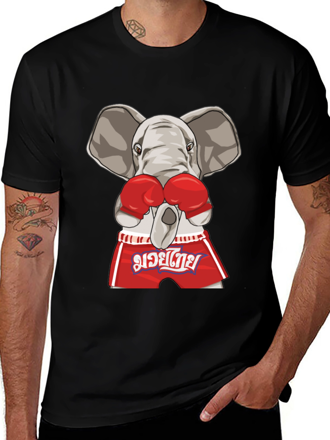 Elephant Muay Thai Boxing T-Shirt