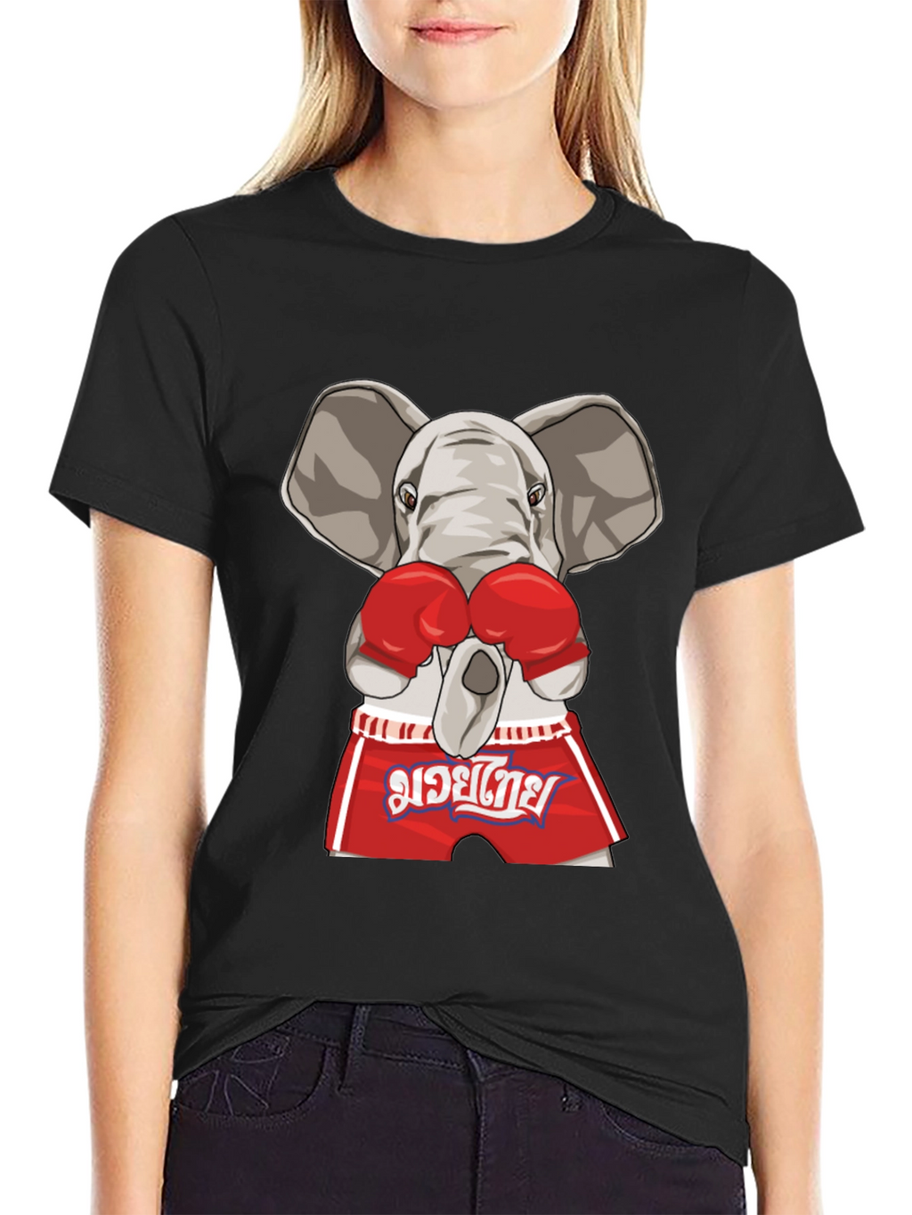 Elephant Muay Thai Boxing T-Shirt