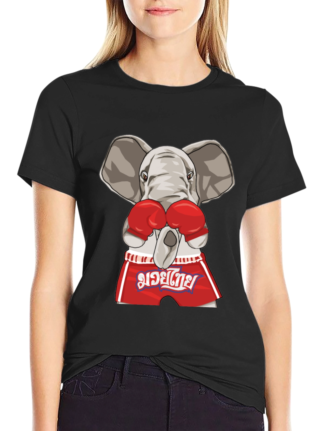 Elephant Muay Thai Boxing T-Shirt