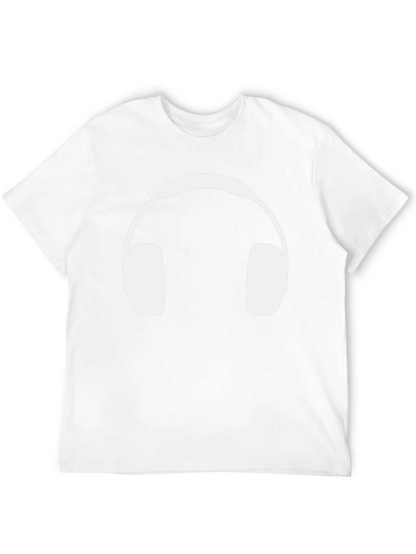 Headphone Graphic Tee - Music Lovers T-Shirt