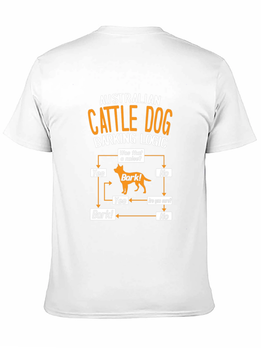 Australian Cattle Dog Barking Logic T-Shirt