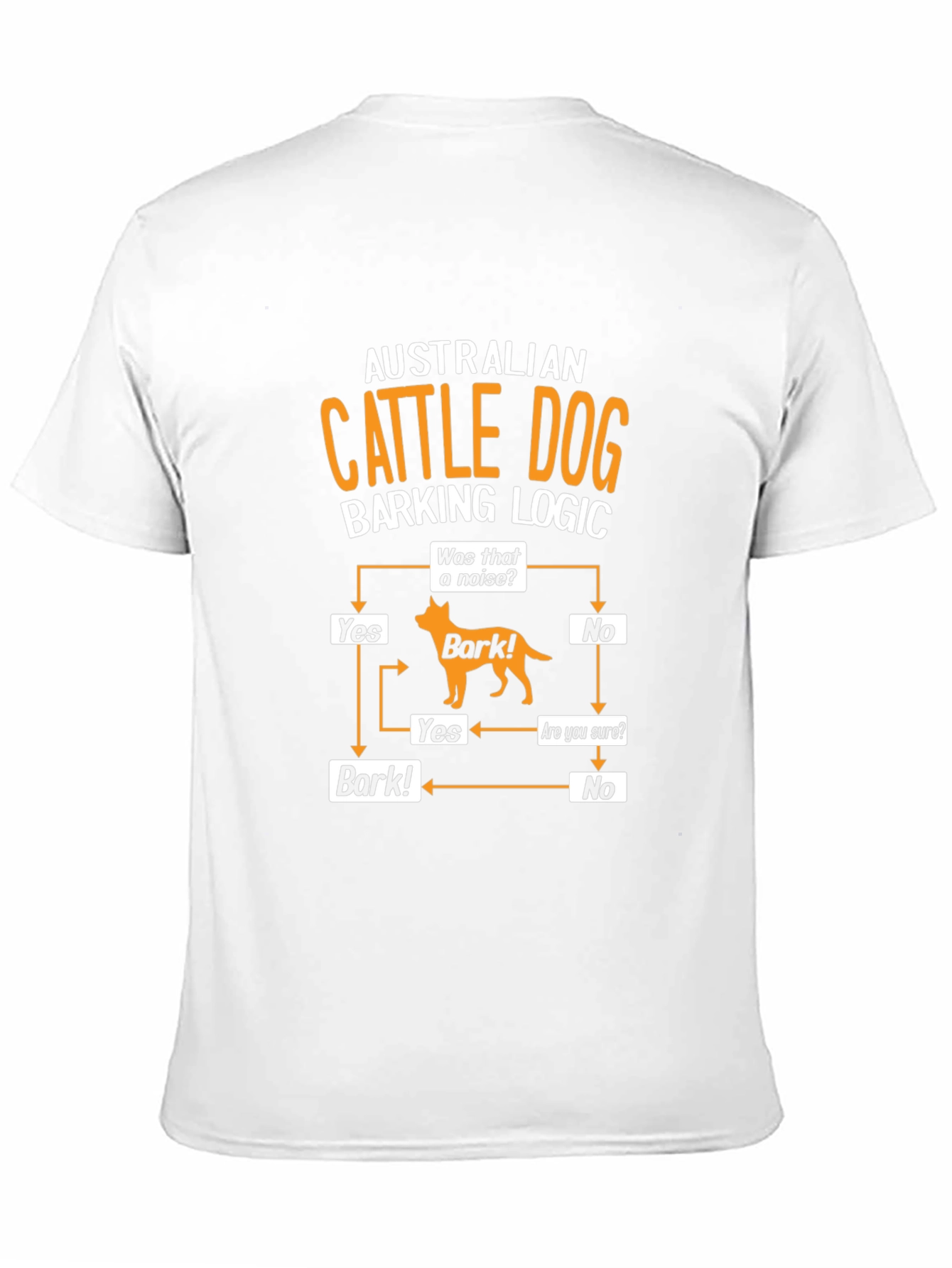 Australian Cattle Dog Barking Logic T-Shirt