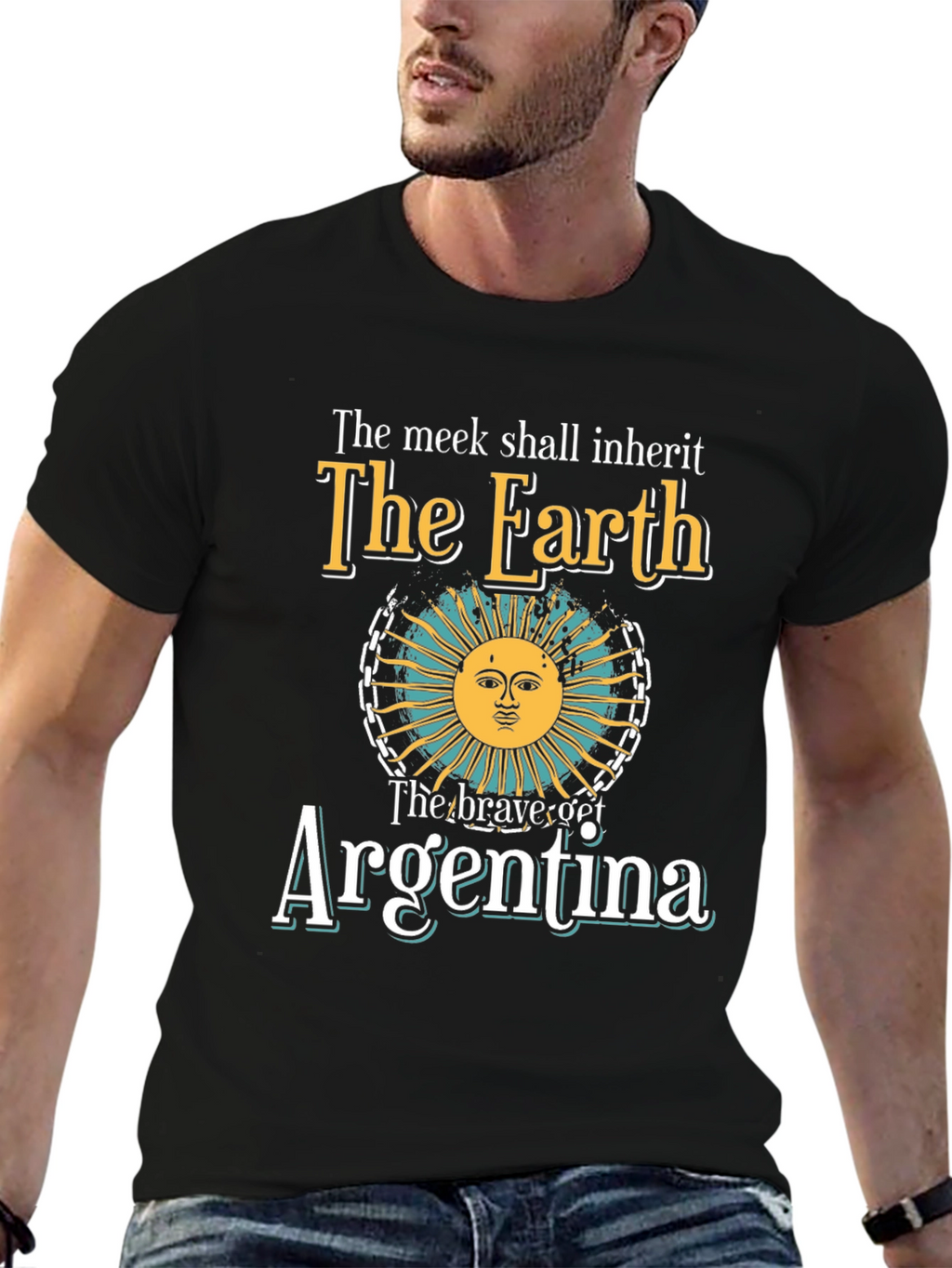 Argentina T-Shirt - The Meek Shall Inherit Tee