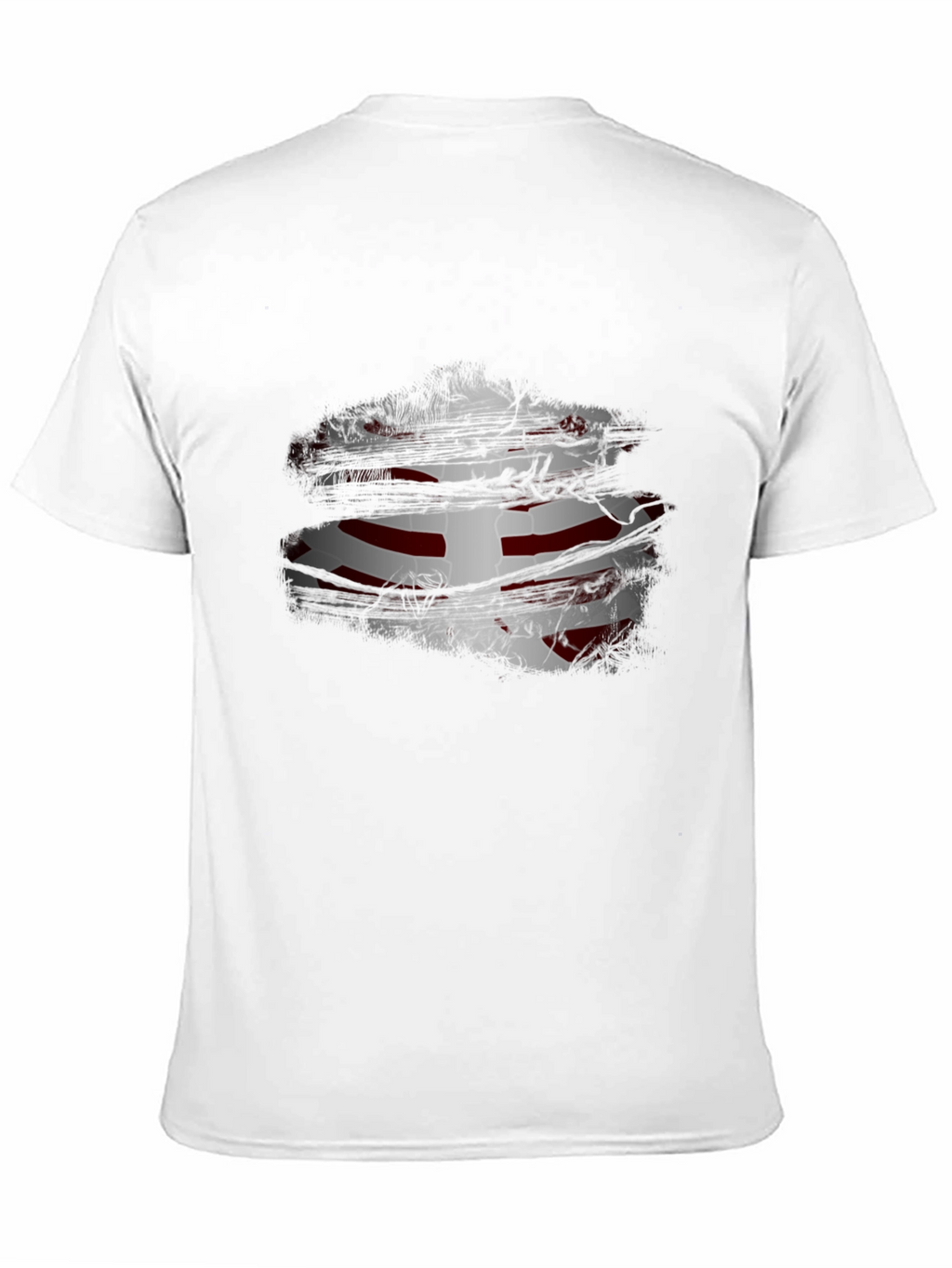 Ripped England Flag T-Shirt