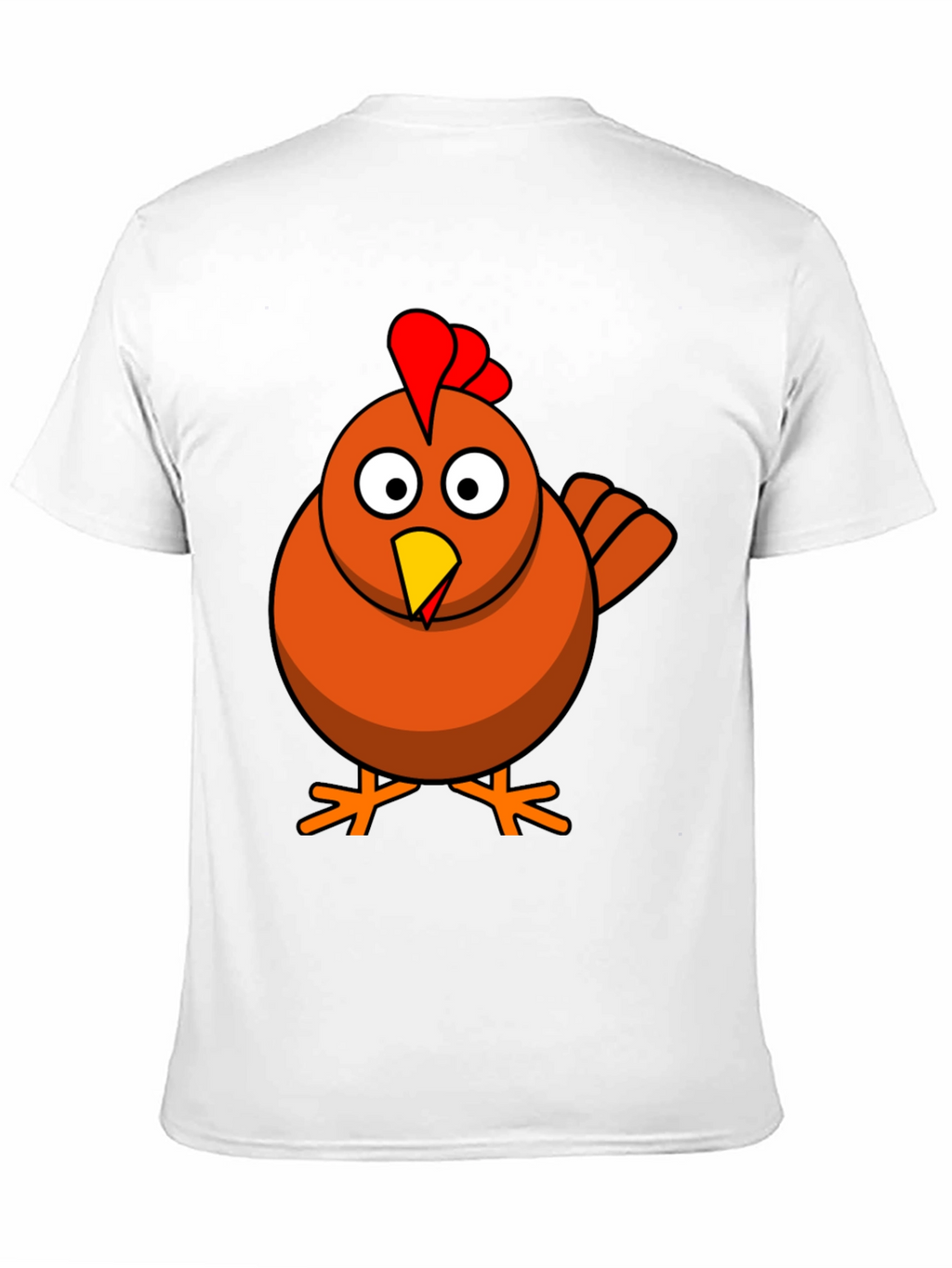 Funny Chicken Graphic T-Shirt