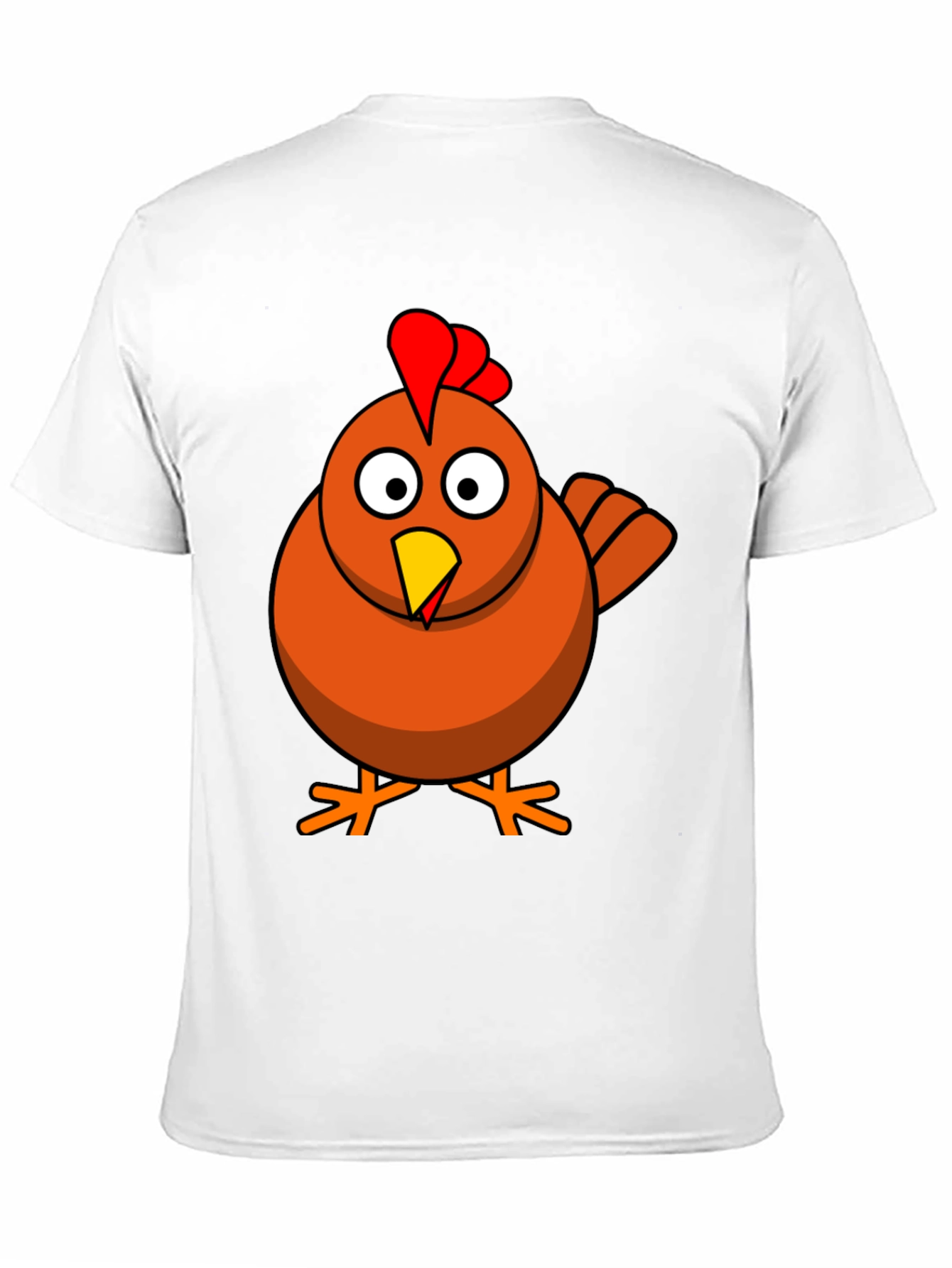 Funny Chicken Graphic T-Shirt