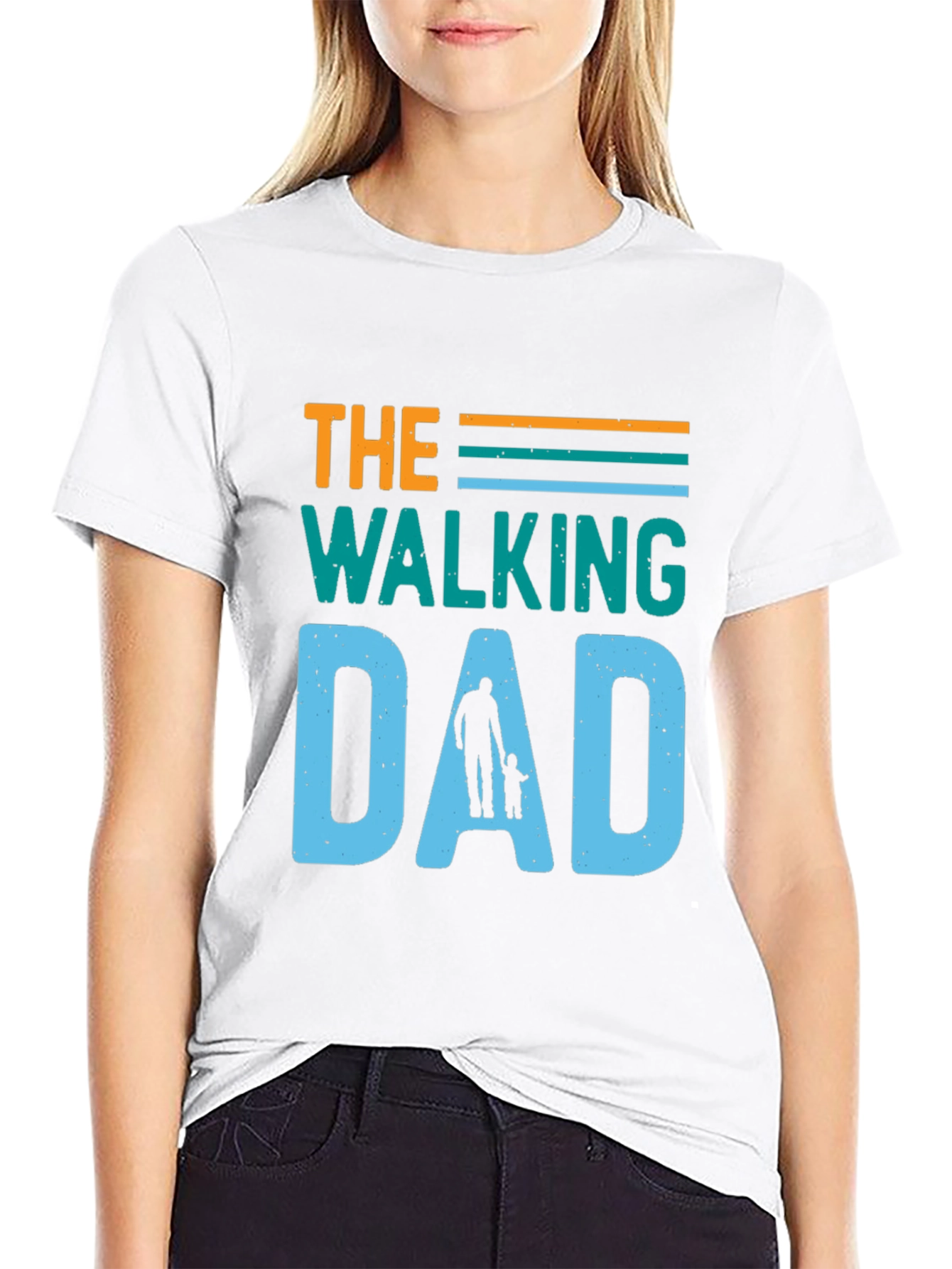 The Walking Dad Graphic T-Shirt - Fathers Day Gift