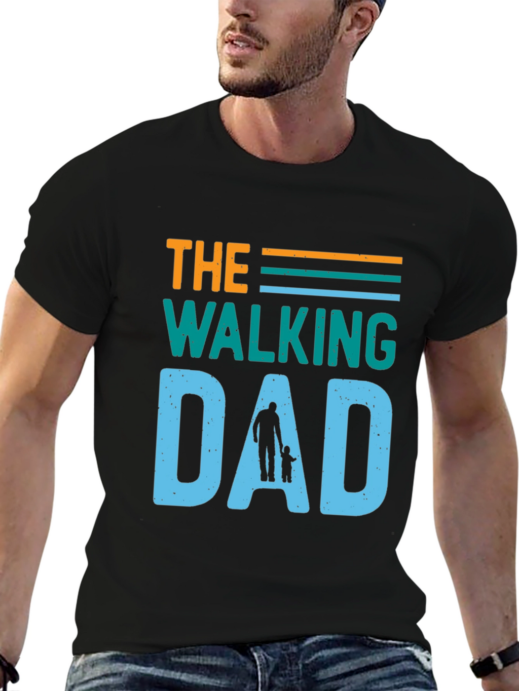 The Walking Dad Graphic T-Shirt - Fathers Day Gift
