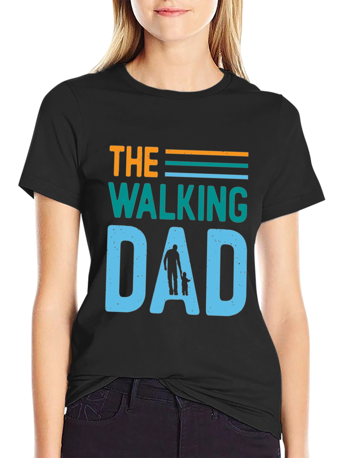 The Walking Dad Graphic T-Shirt - Fathers Day Gift