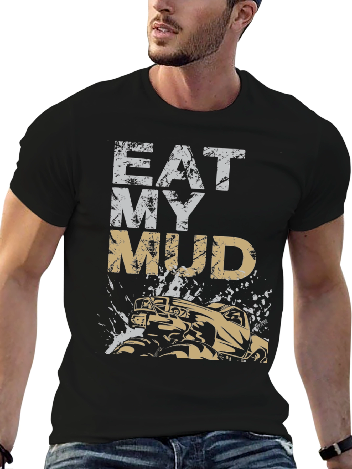 Eat My Mud Monster Truck Graphic Tee