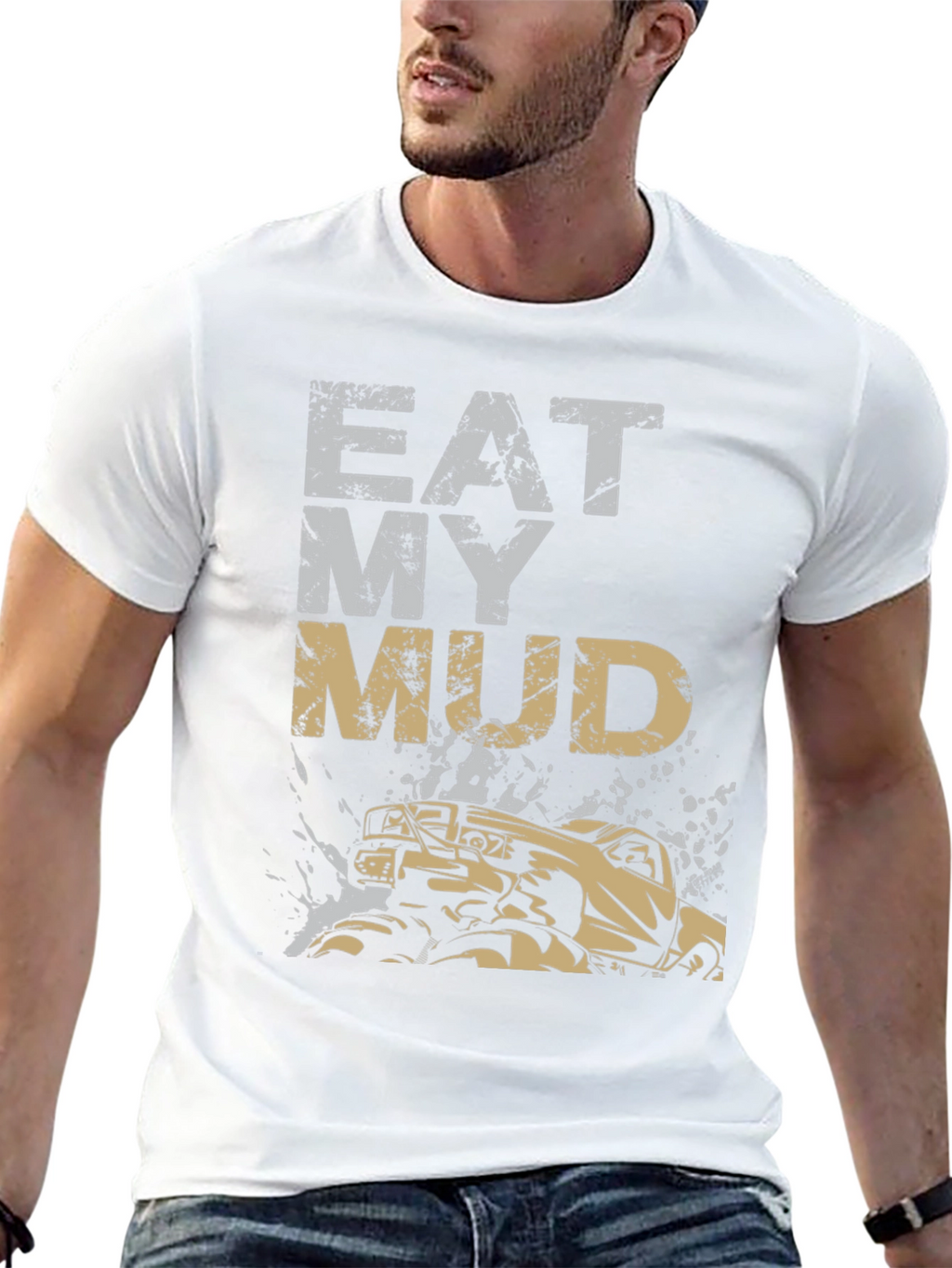 Eat My Mud Monster Truck Graphic Tee