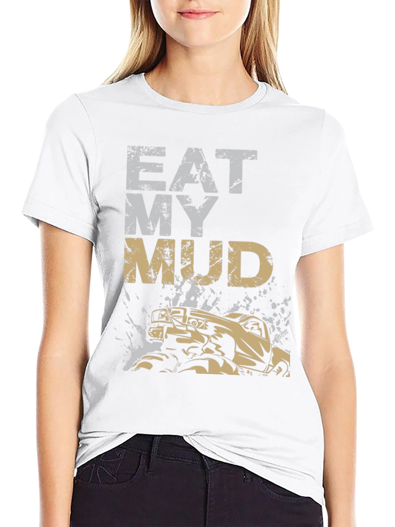 Eat My Mud Monster Truck Graphic Tee