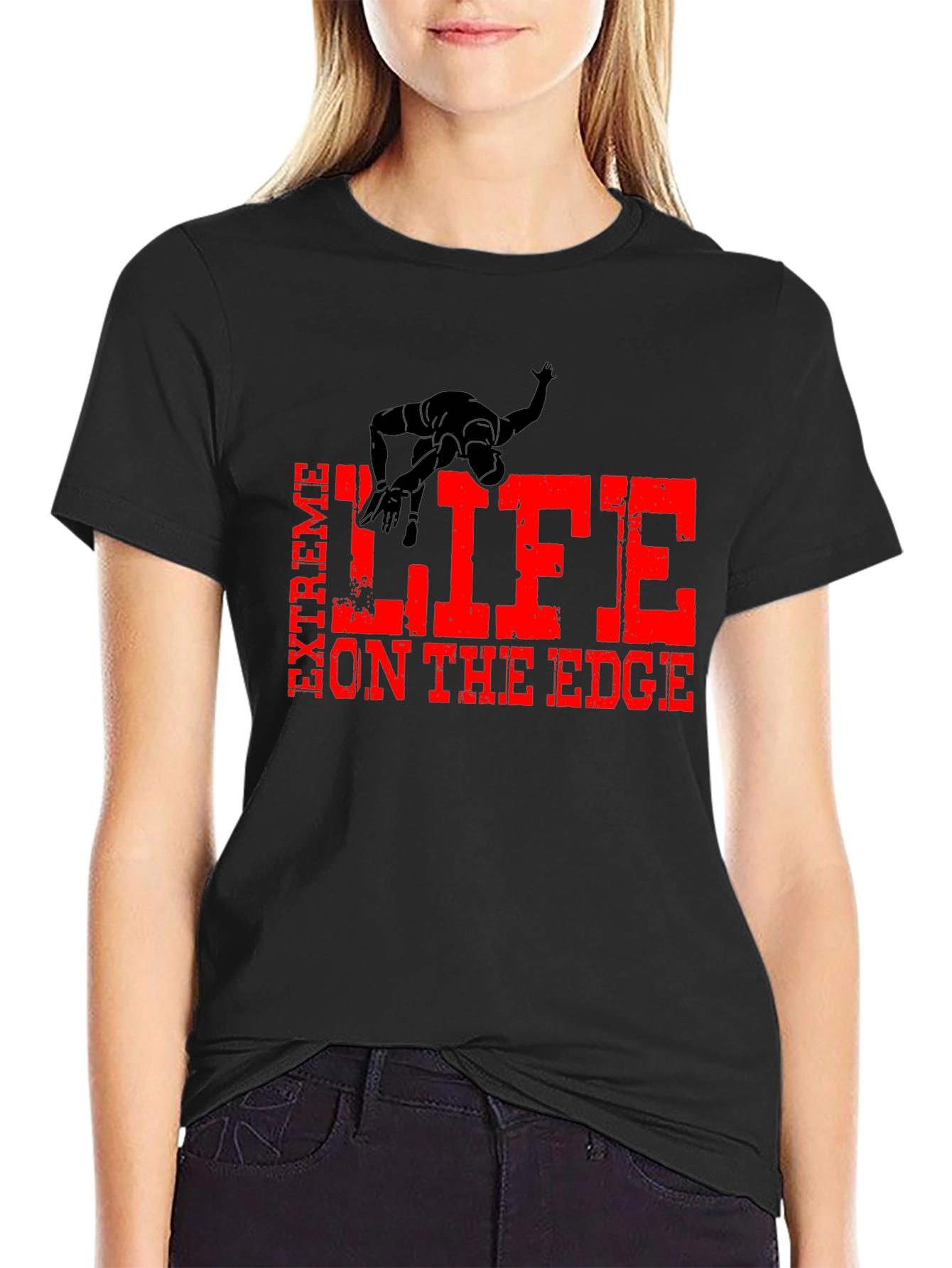Extreme Life On The Edge Graphic Tee
