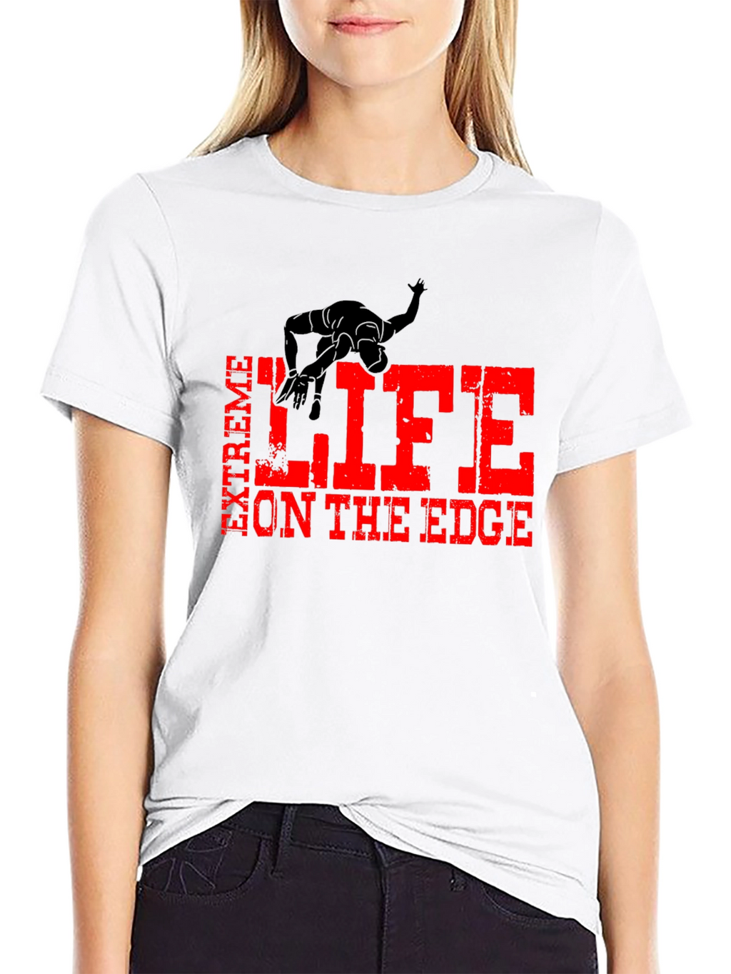 Extreme Life On The Edge Graphic Tee