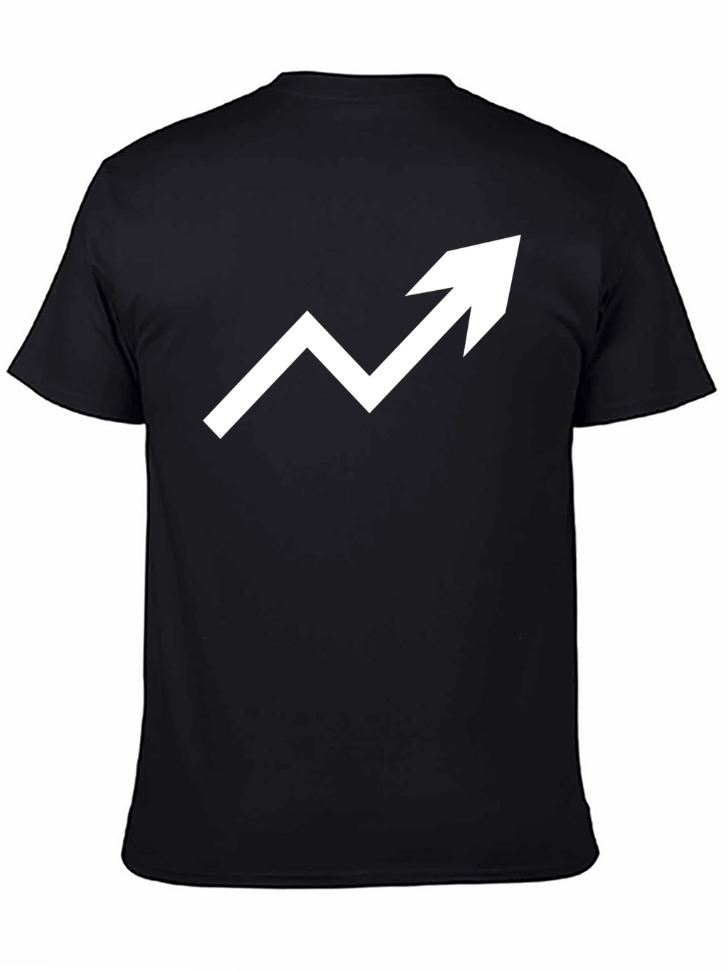 Trend Up T-Shirt - Black Graphic Tee