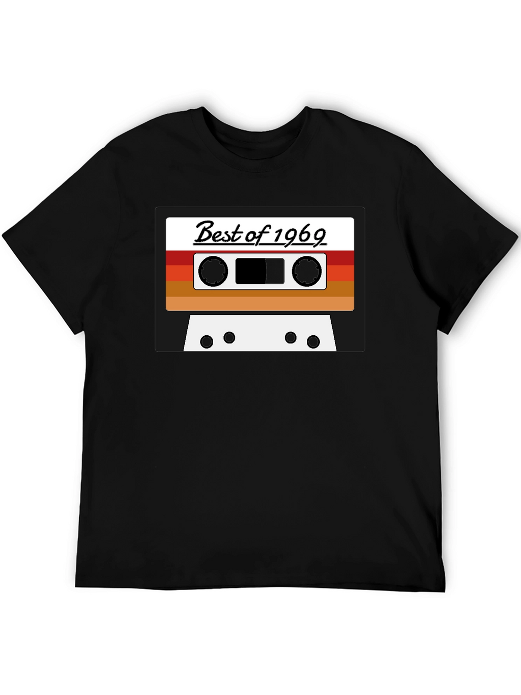 Retro Cassette Tape Best of 1969 Graphic T-Shirt