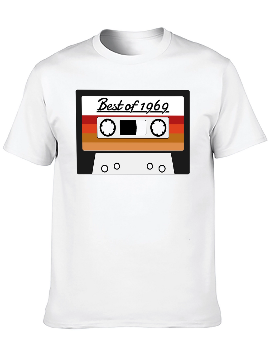 Retro Cassette Tape Best of 1969 Graphic T-Shirt