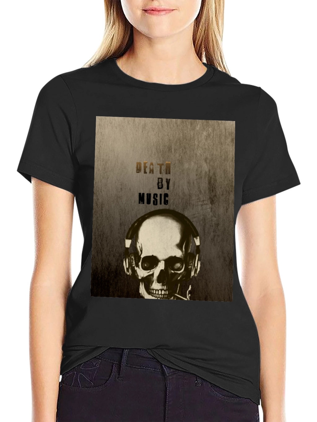 Death by Music Graphic T-Shirt