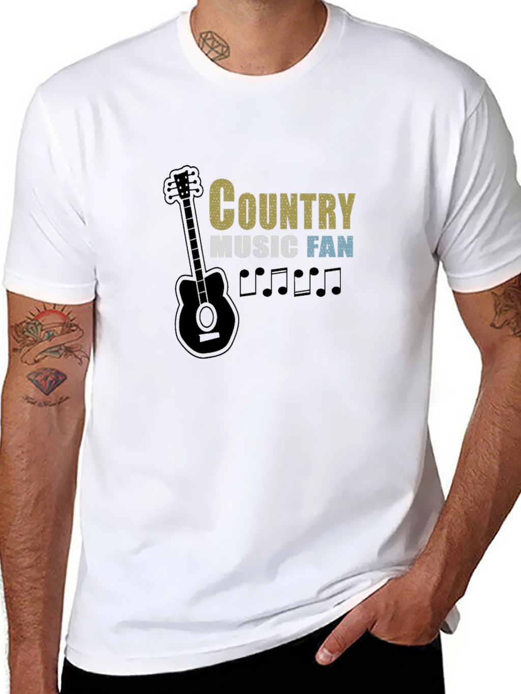 Country Music Fan Graphic T-Shirt