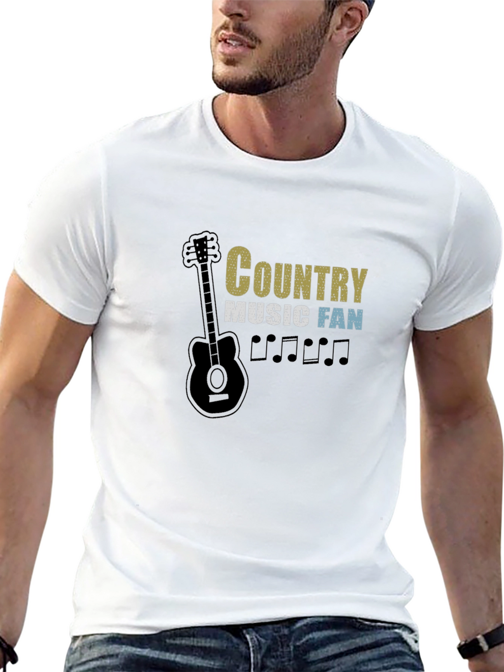 Country Music Fan Graphic T-Shirt