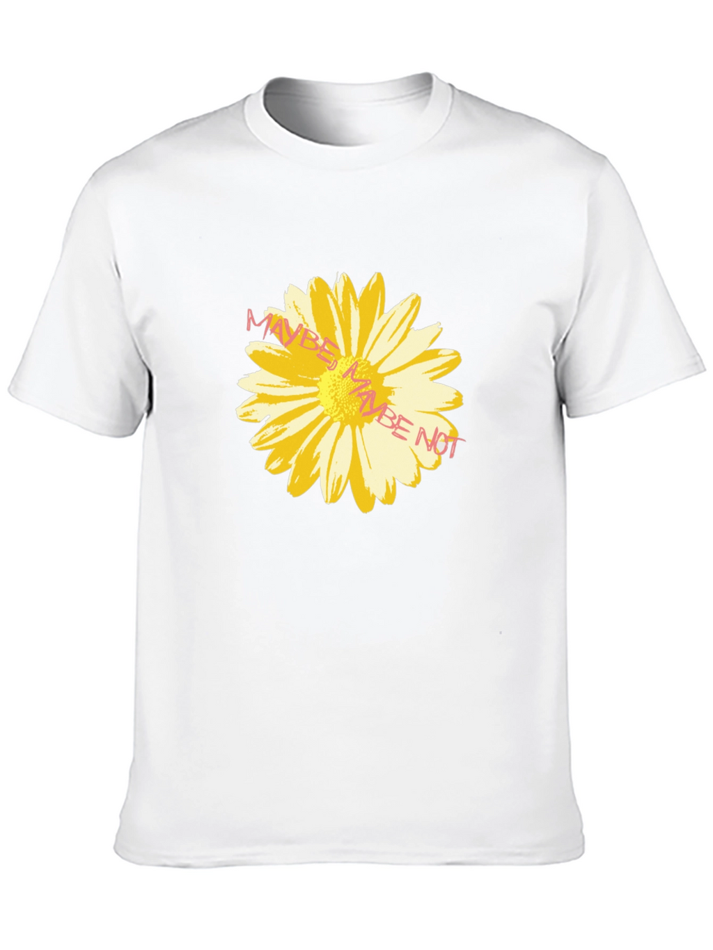 Maybe Daisy Black T-Shirt