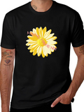 Maybe Daisy Black T-Shirt